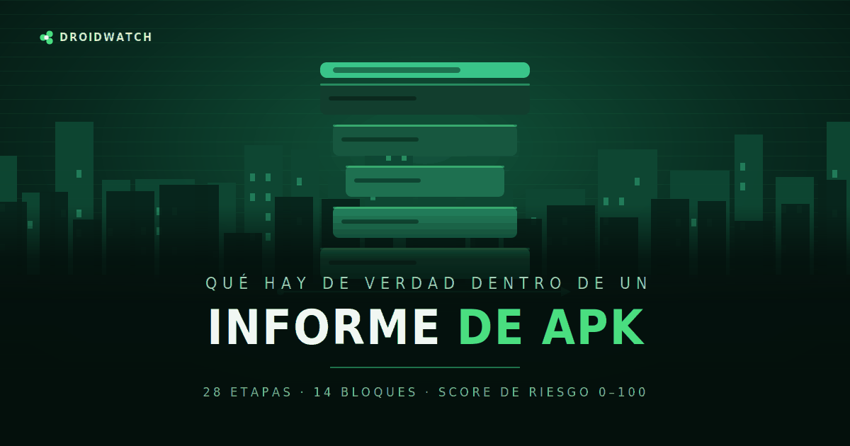 Analizar un APK online: qué ves en el informe