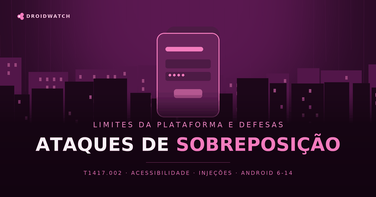 Ataques de sobreposição no Android: limites e defesas