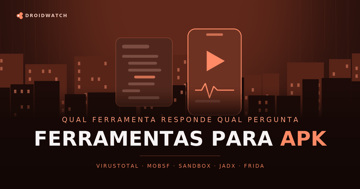 Ferramentas para analisar APK: comparativo